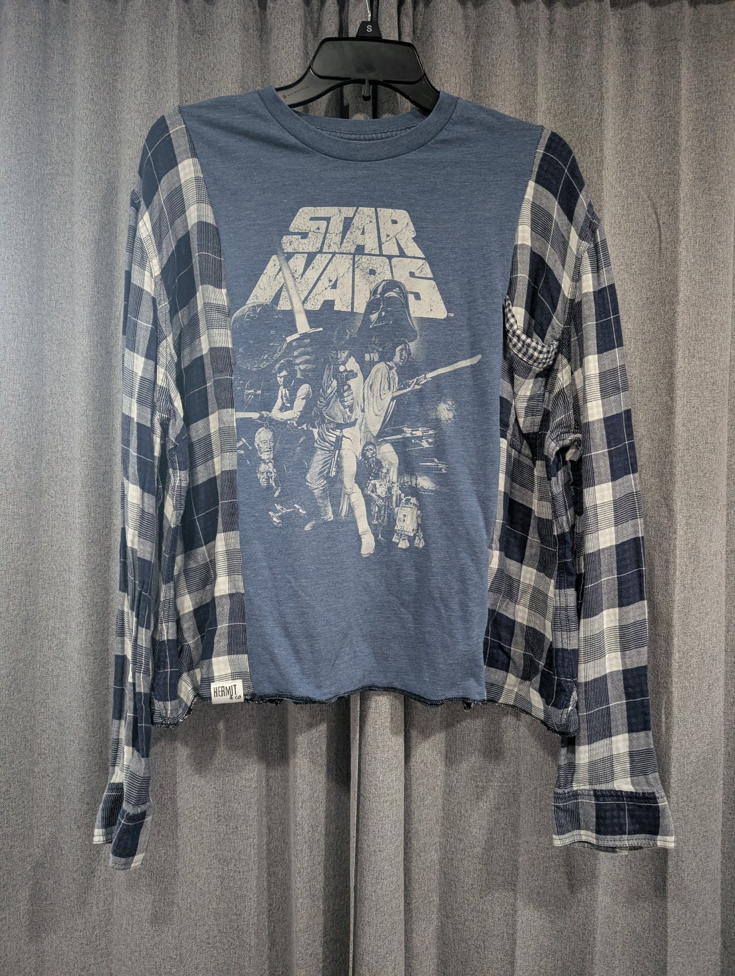 Flannel Mash Up Top - Star Wars