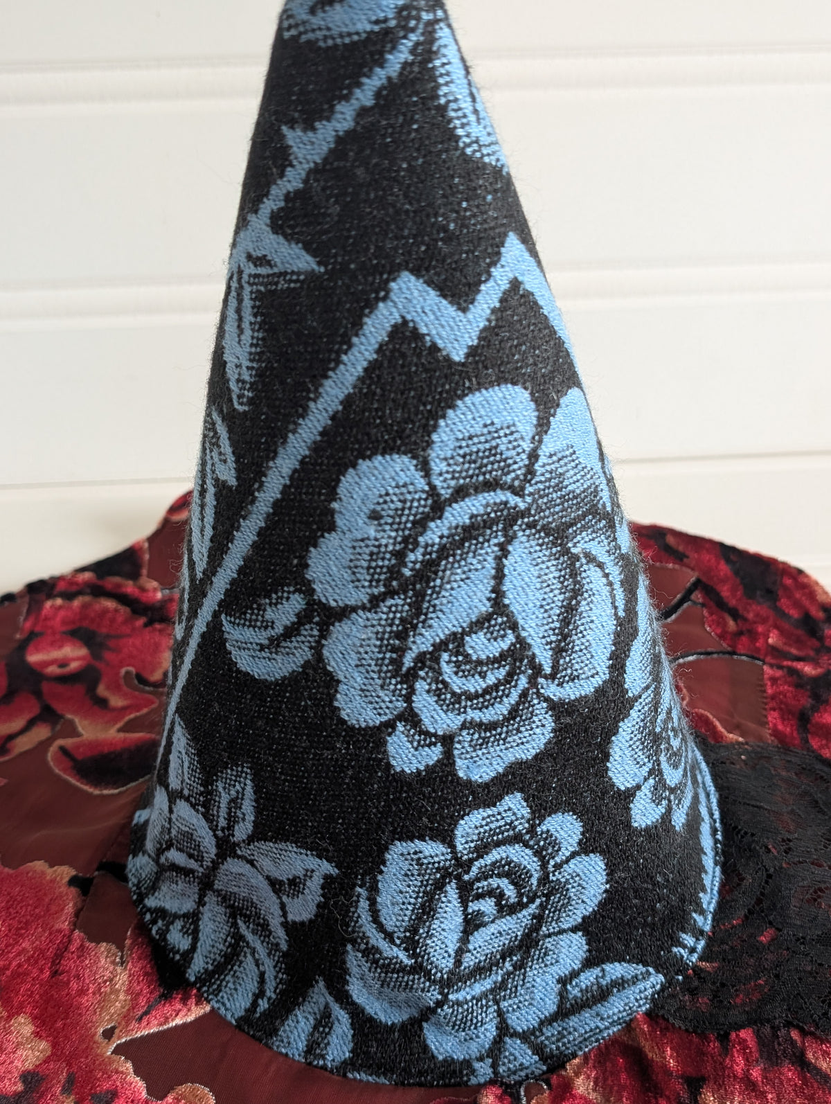 Feeling Blue Whimsy Floppy Witch Hat - 4