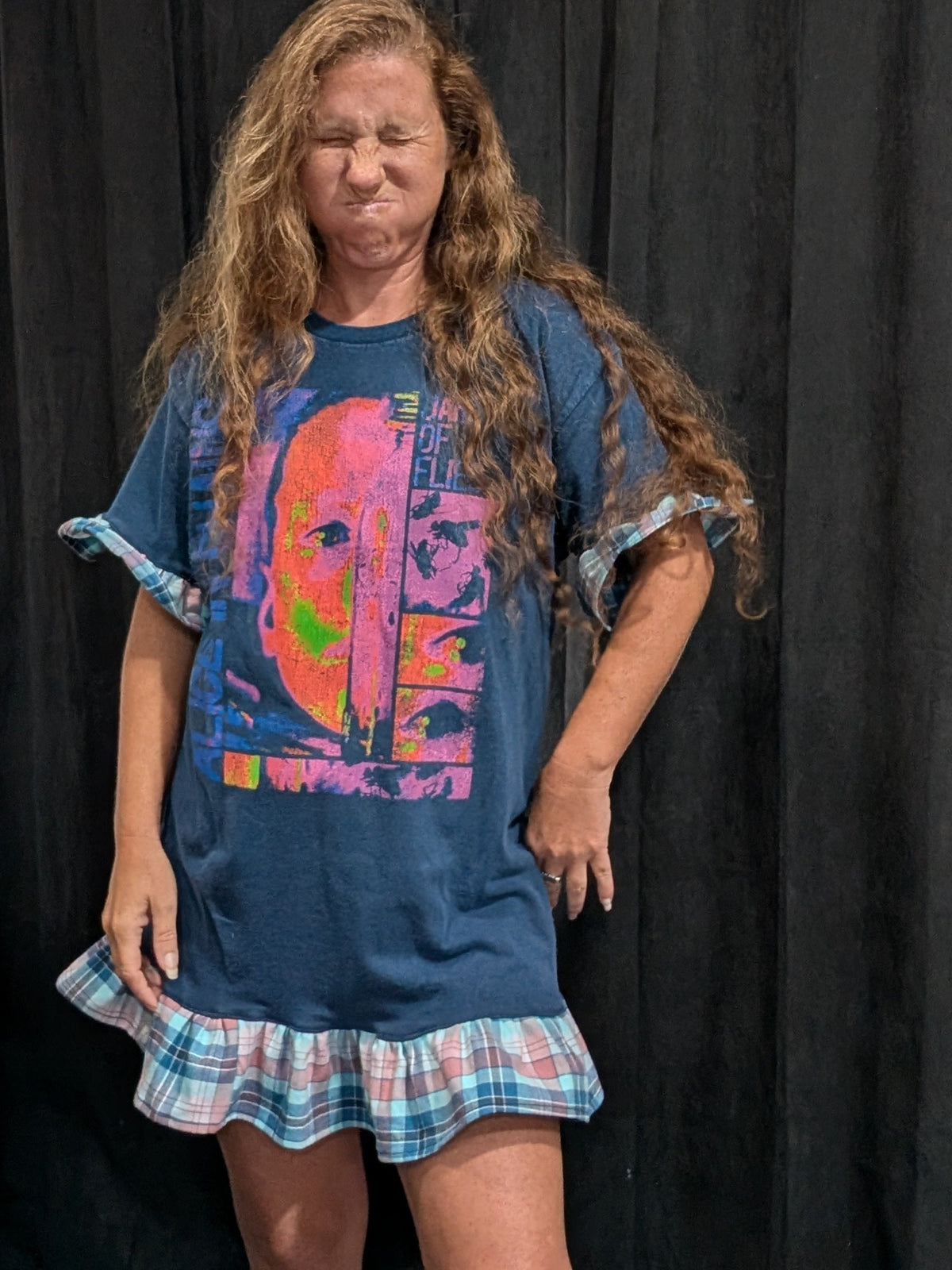 Band Tee Dress - Alice in Chains Jar of Flies Blue