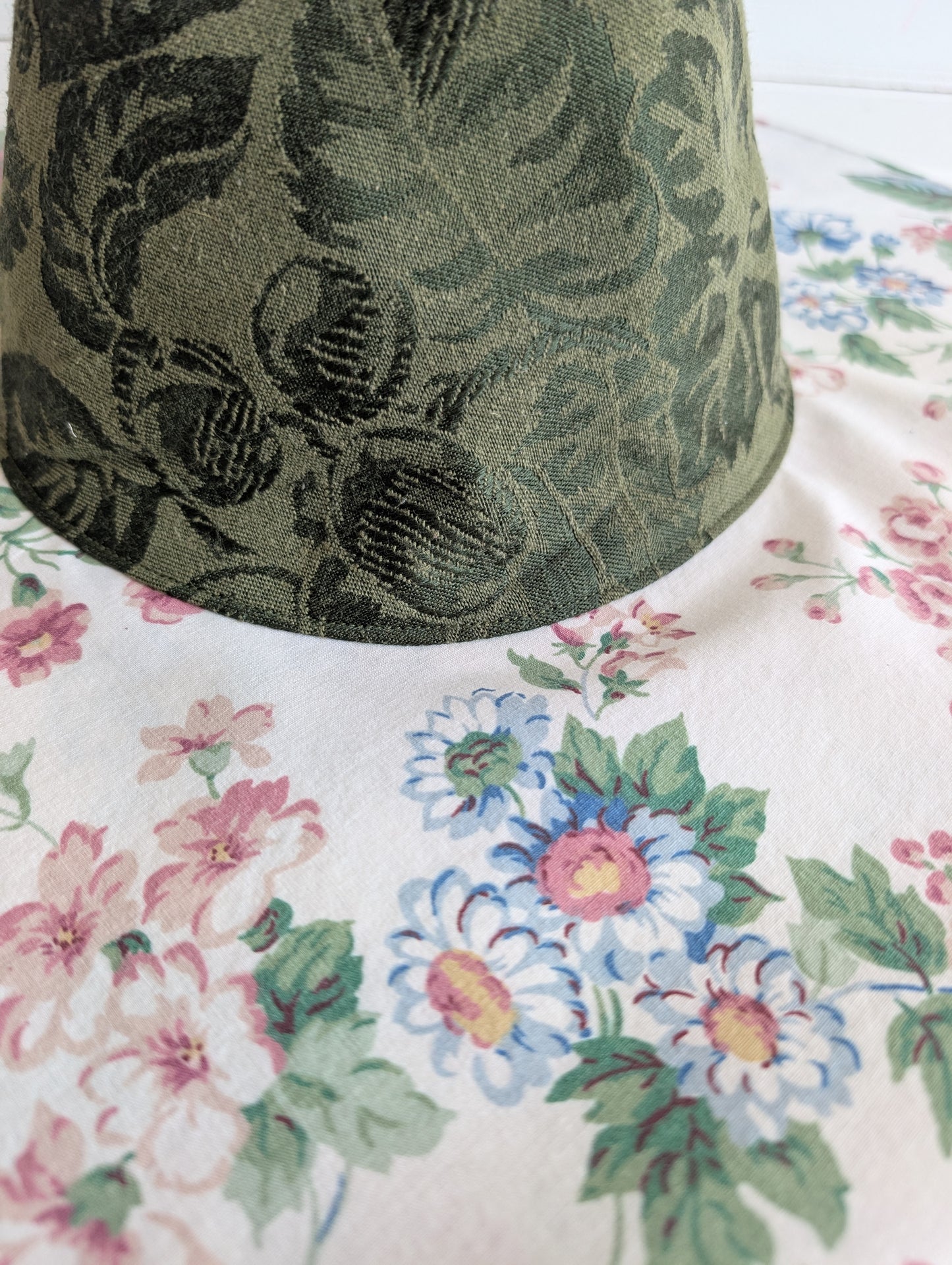 Floral Whimsy Floppy Witch Hat - 24