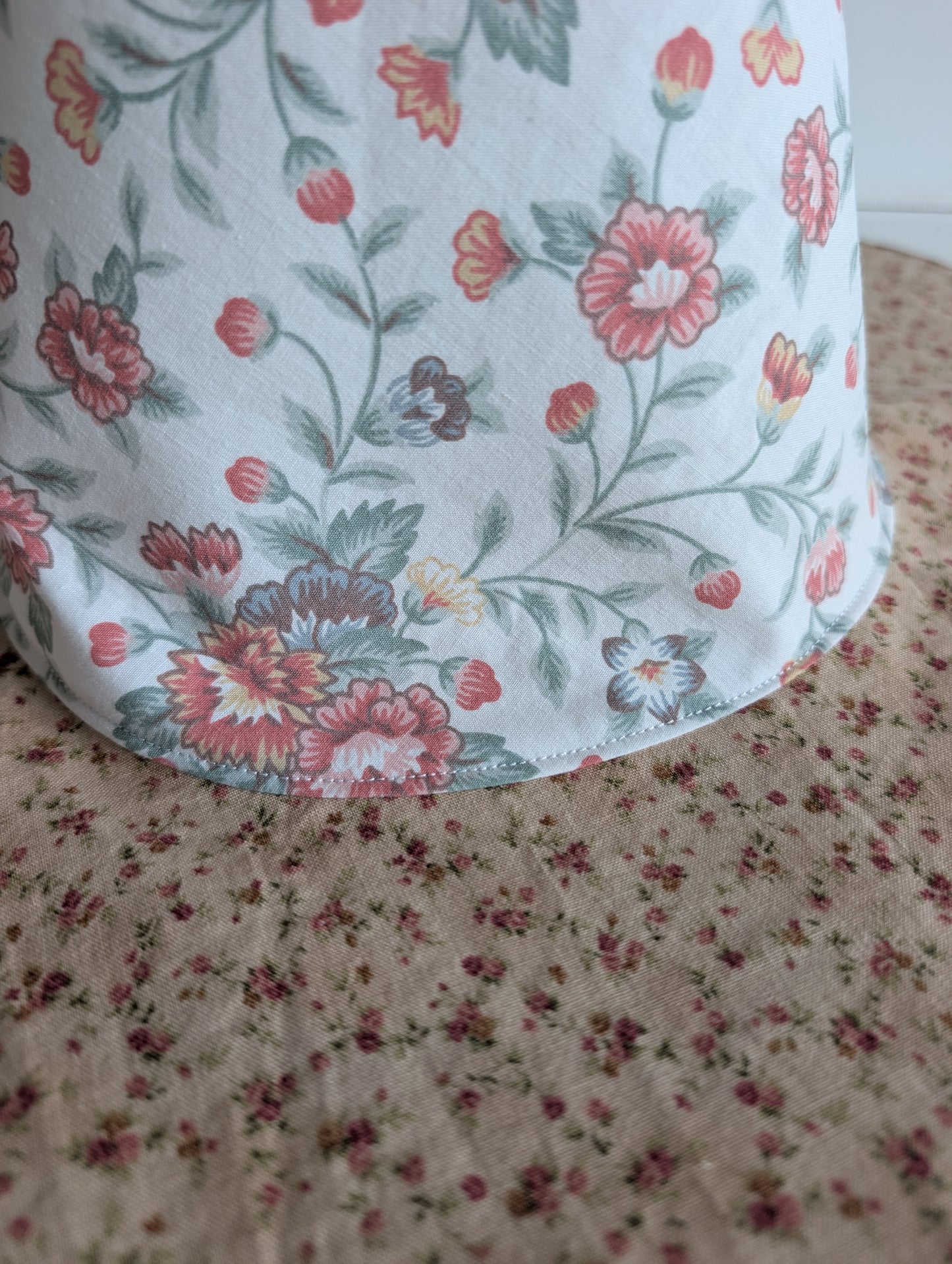 Floral Whimsy Floppy Witch Hat - 8