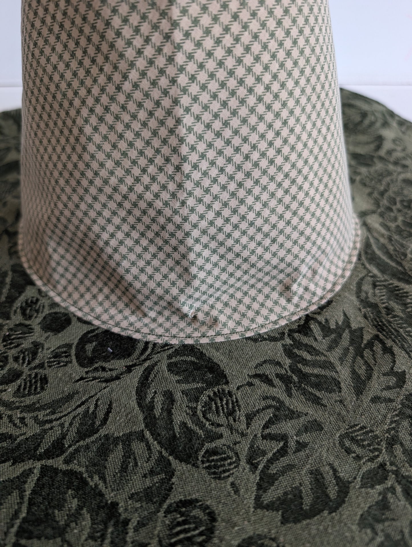 Floral Whimsy Floppy Witch Hat - 25