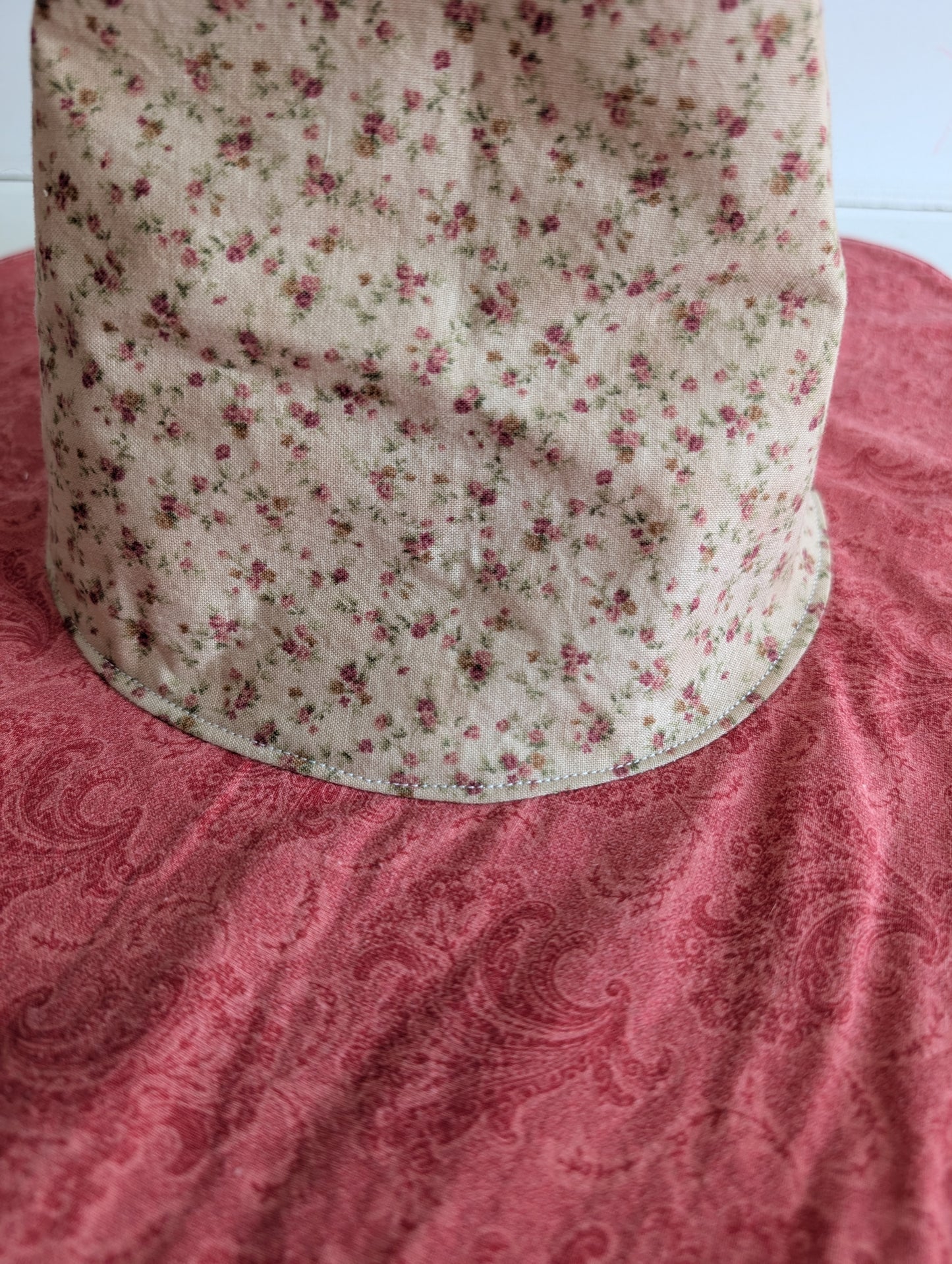 Floral Whimsy Floppy Witch Hat - 21