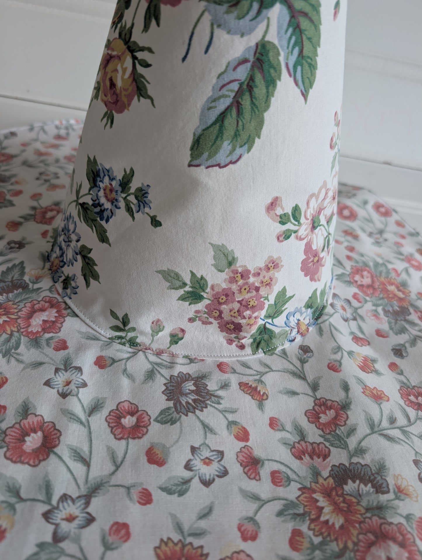 Floral Whimsy Floppy Witch Hat - 3