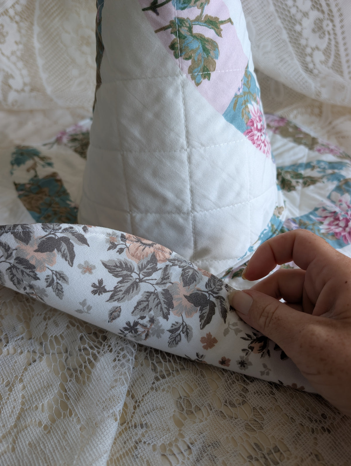 Quilted Whimsy Witch Hat - Rings 2