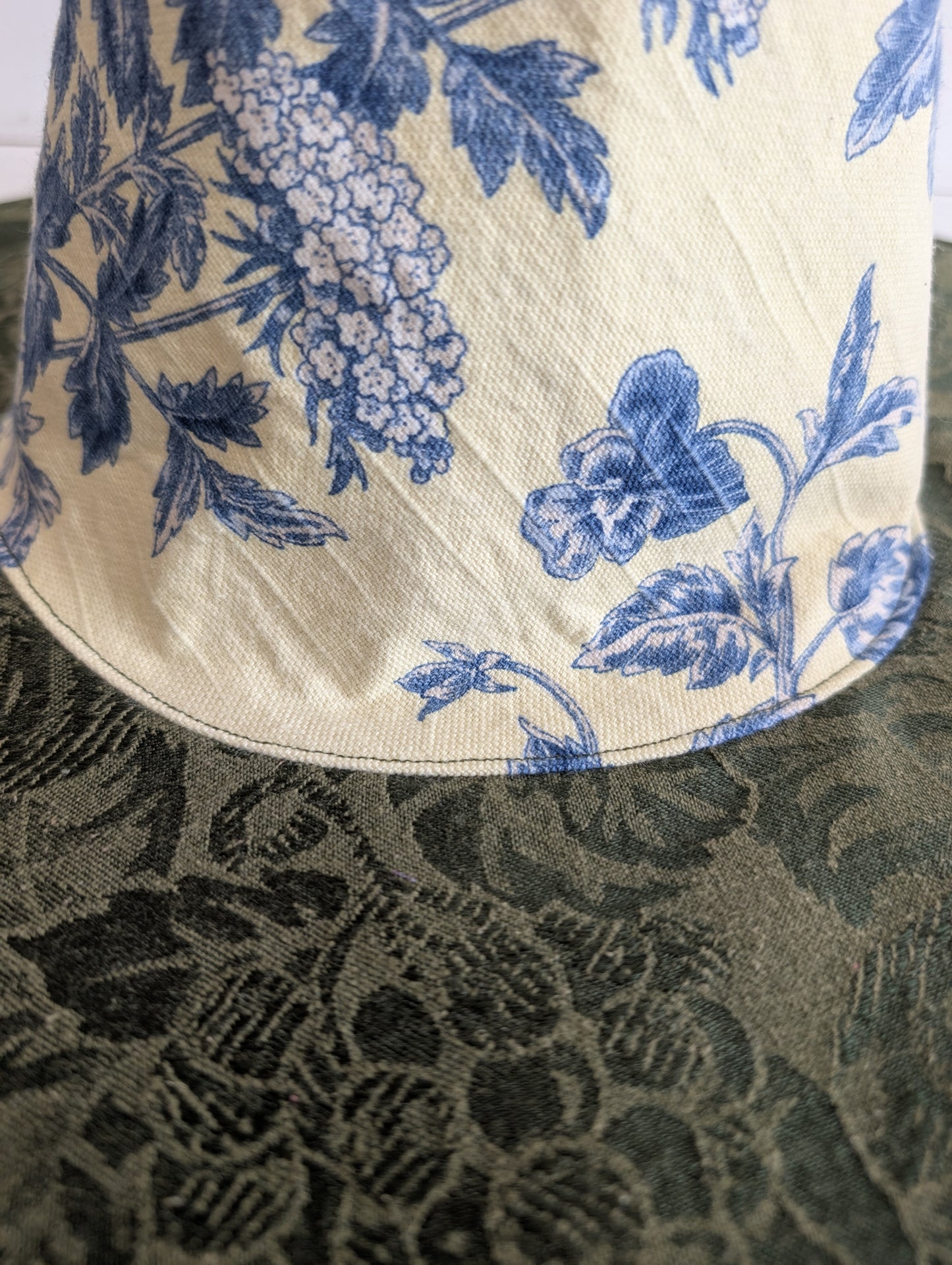 Floral Whimsy Floppy Witch Hat - 26