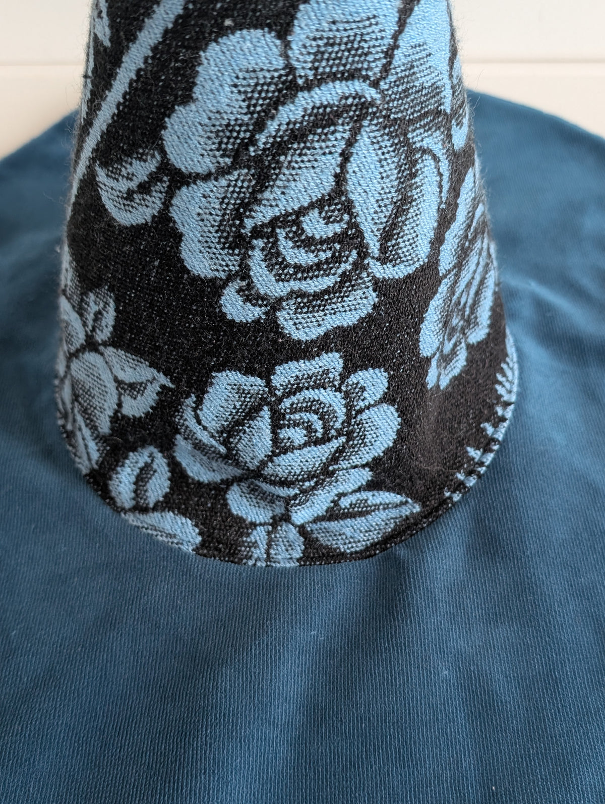 Feeling Blue Whimsy Floppy Witch Hat - 1