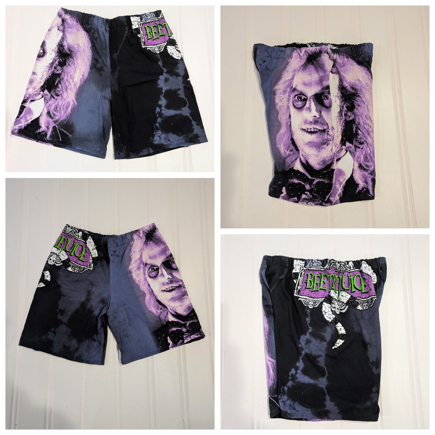 Band Tee Shorts - Beetlejuice