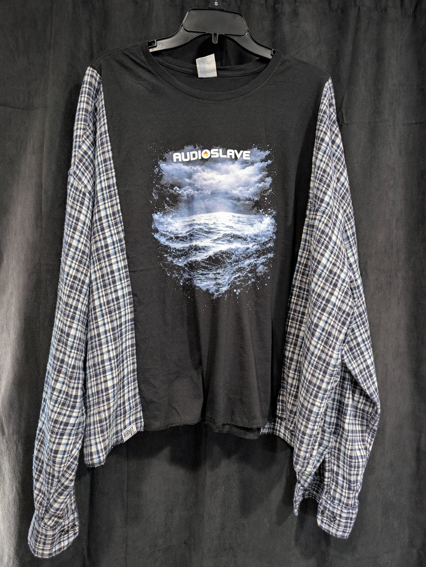 Flannel Mash Up Top - Audioslave