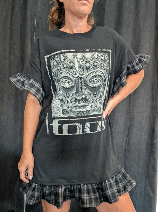 Band Tee Dress - Tool