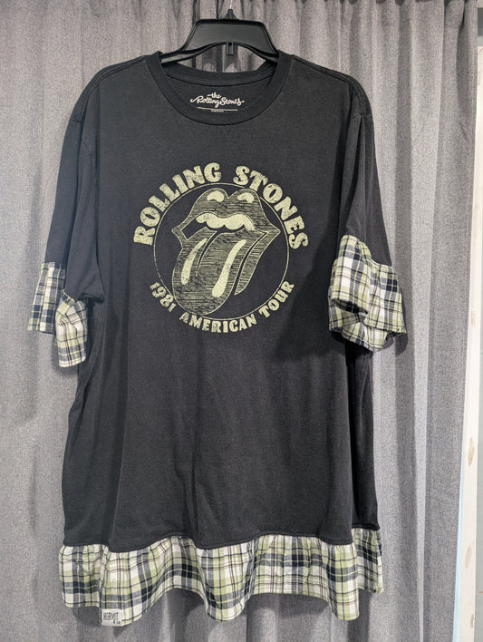 Band Tee Dress - Rolling Stones