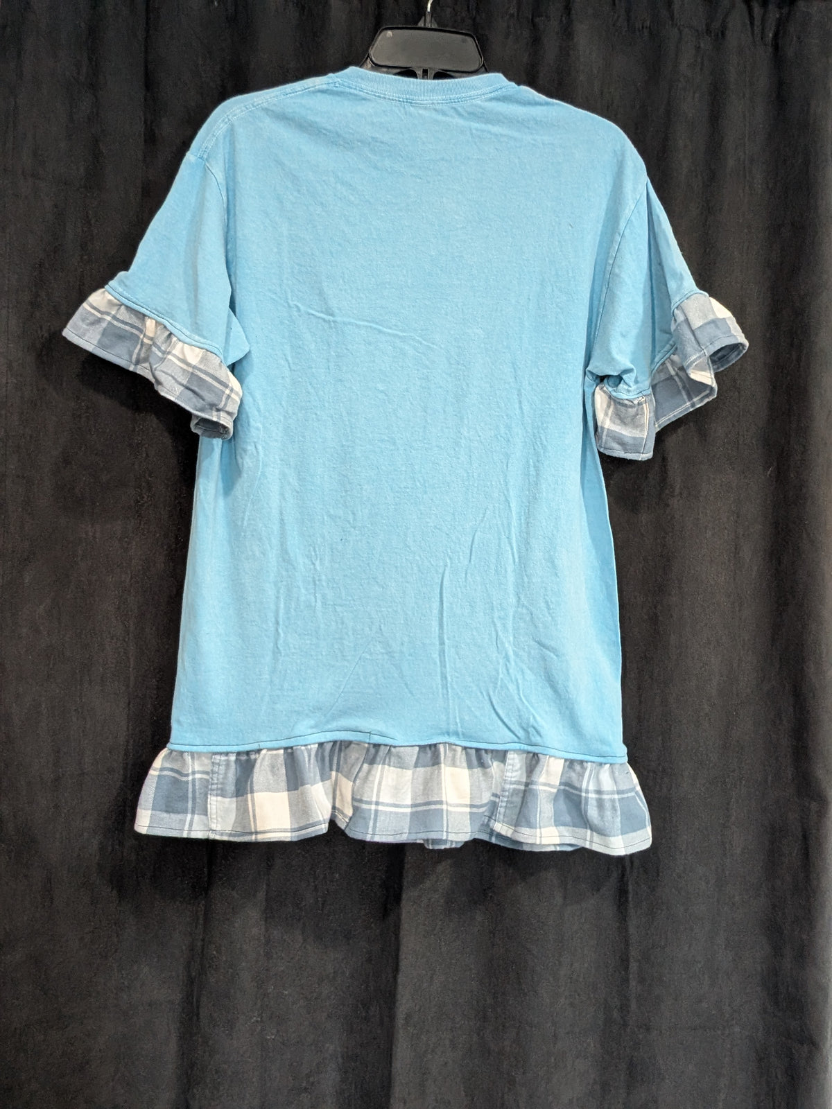 Band Tee Dress - Blue Nirvana
