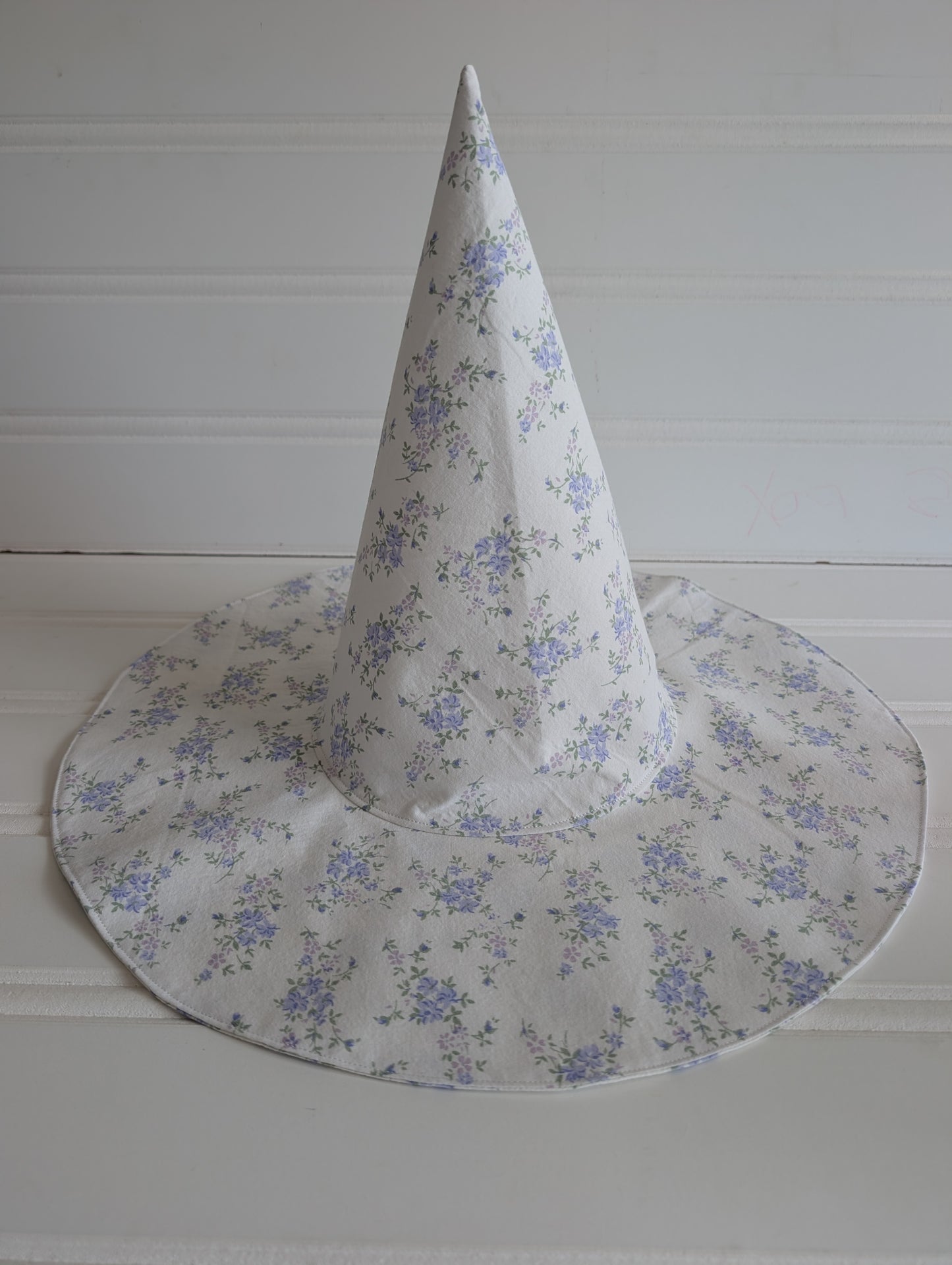 Floral Whimsy Floppy Witch Hat - 15