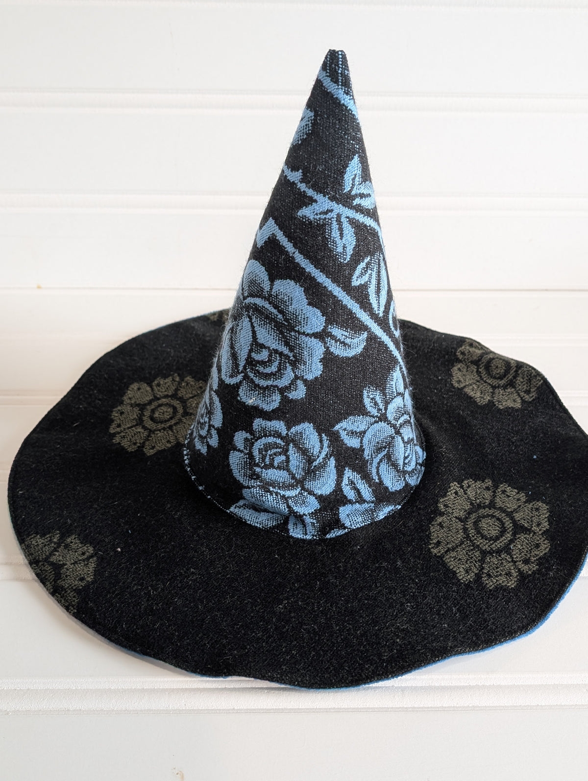 Feeling Blue Whimsy Floppy Witch Hat - 3