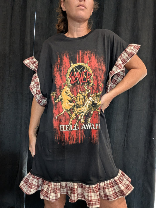 Band Tee Dress - Slayer
