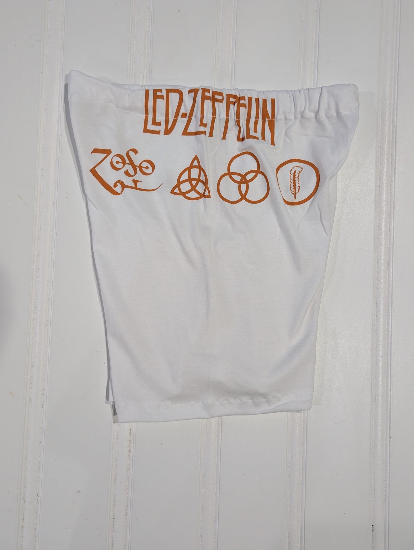 Band Tee Shorts - Led Zeppelin