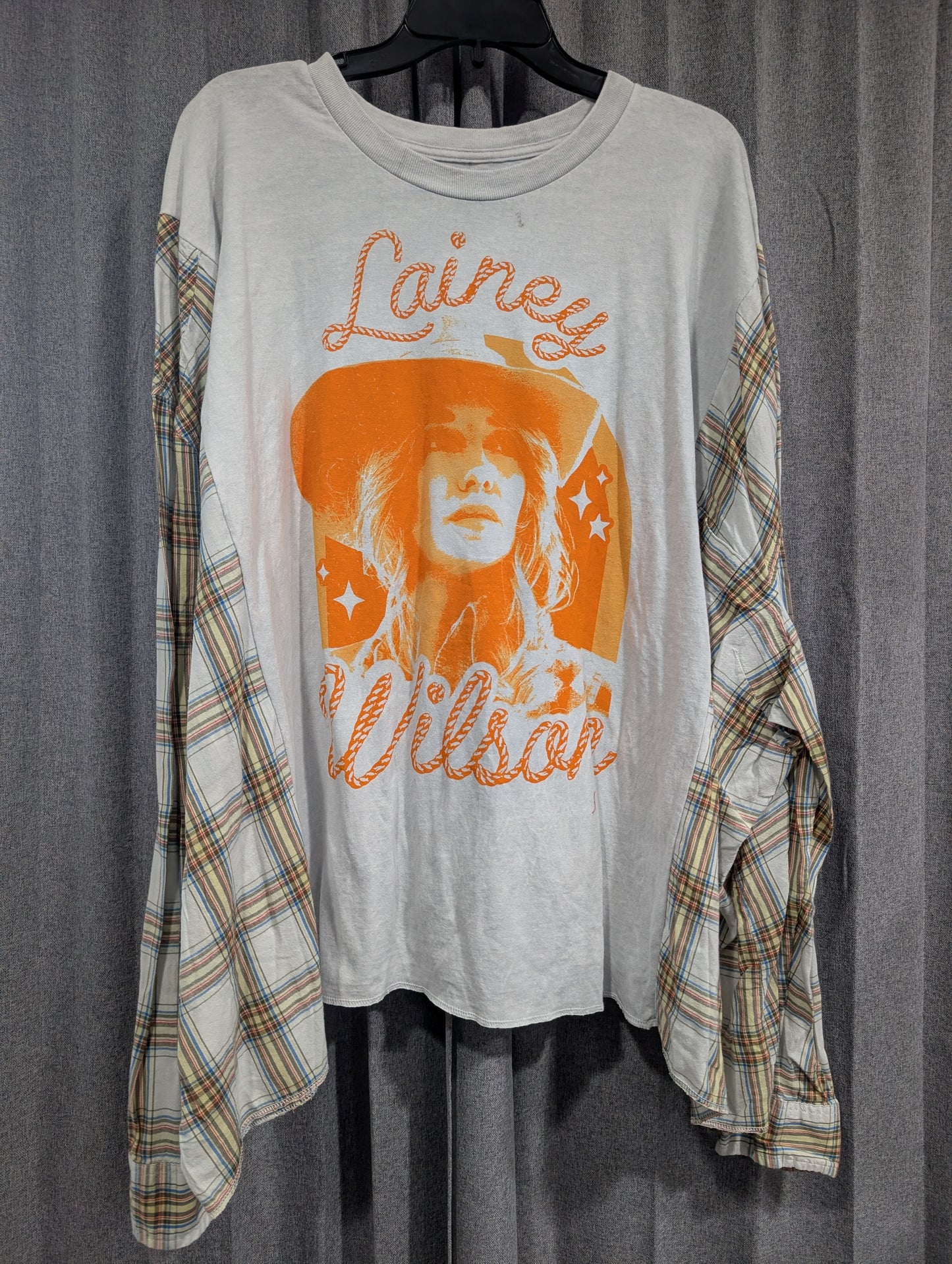Flannel Mash Up Top - Laney Wilson