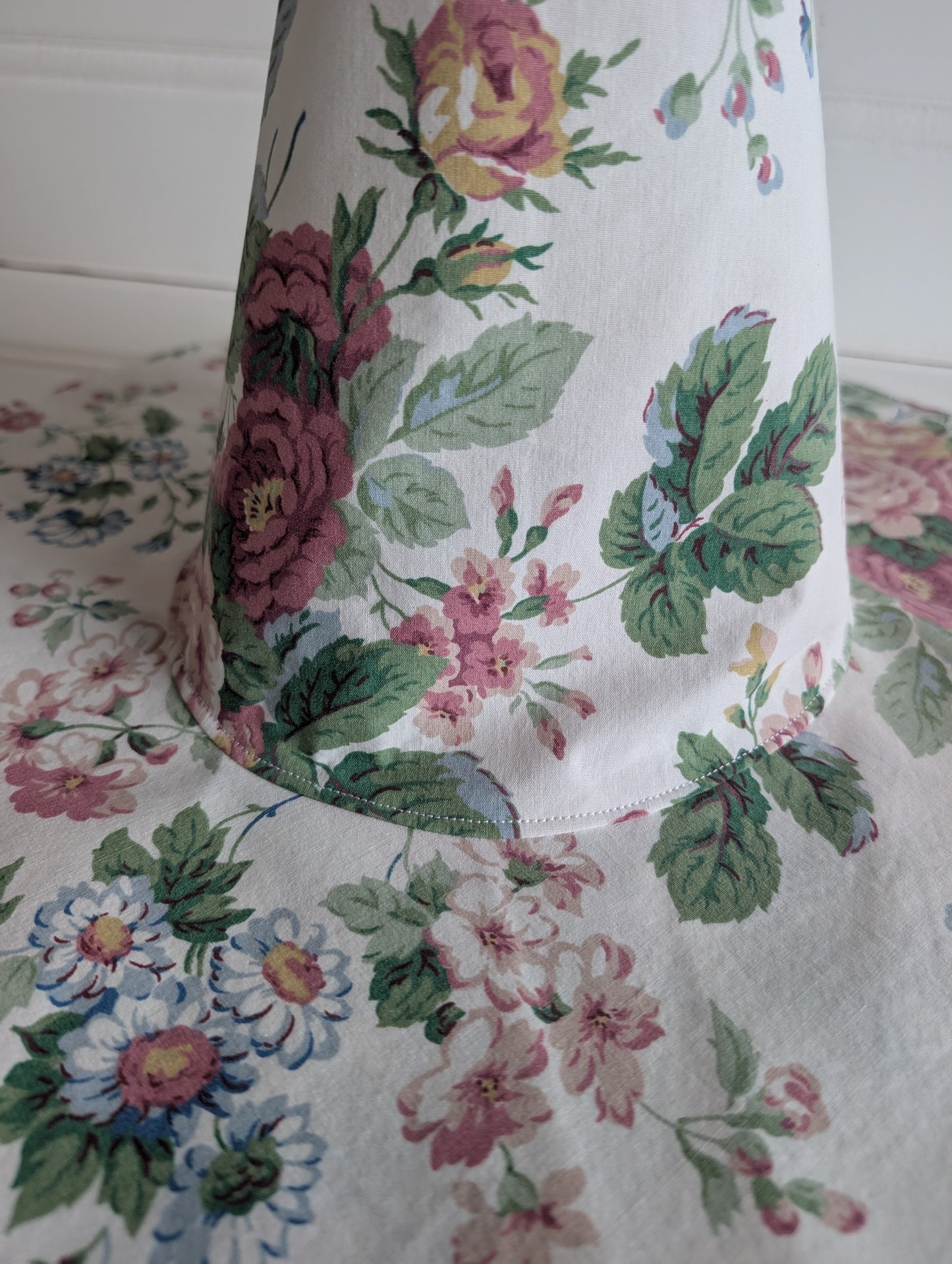 Floral Whimsy Floppy Witch Hat - 7