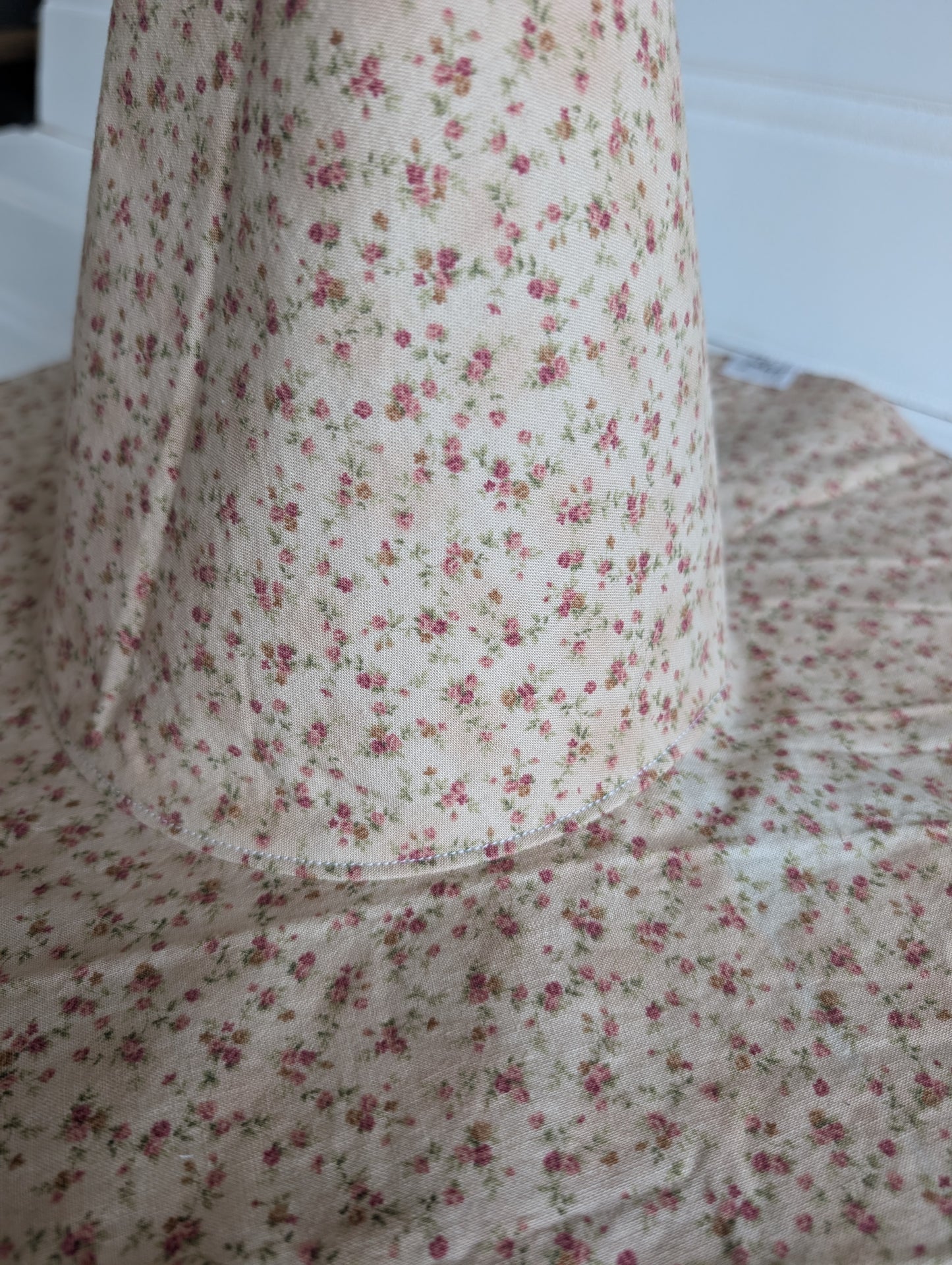Floral Whimsy Floppy Witch Hat - 9