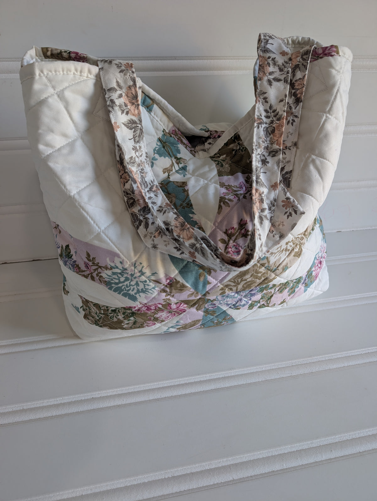 Quilted Tote Bag - Ring 1