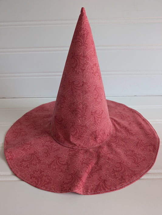 Floral Whimsy Floppy Witch Hat - 18