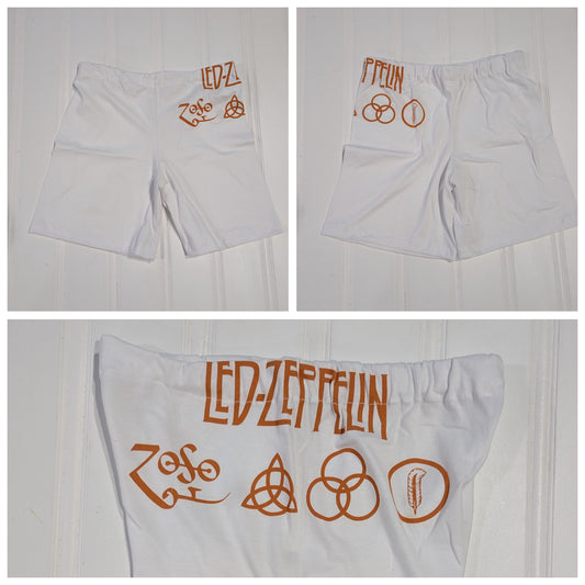 Band Tee Shorts - Led Zeppelin
