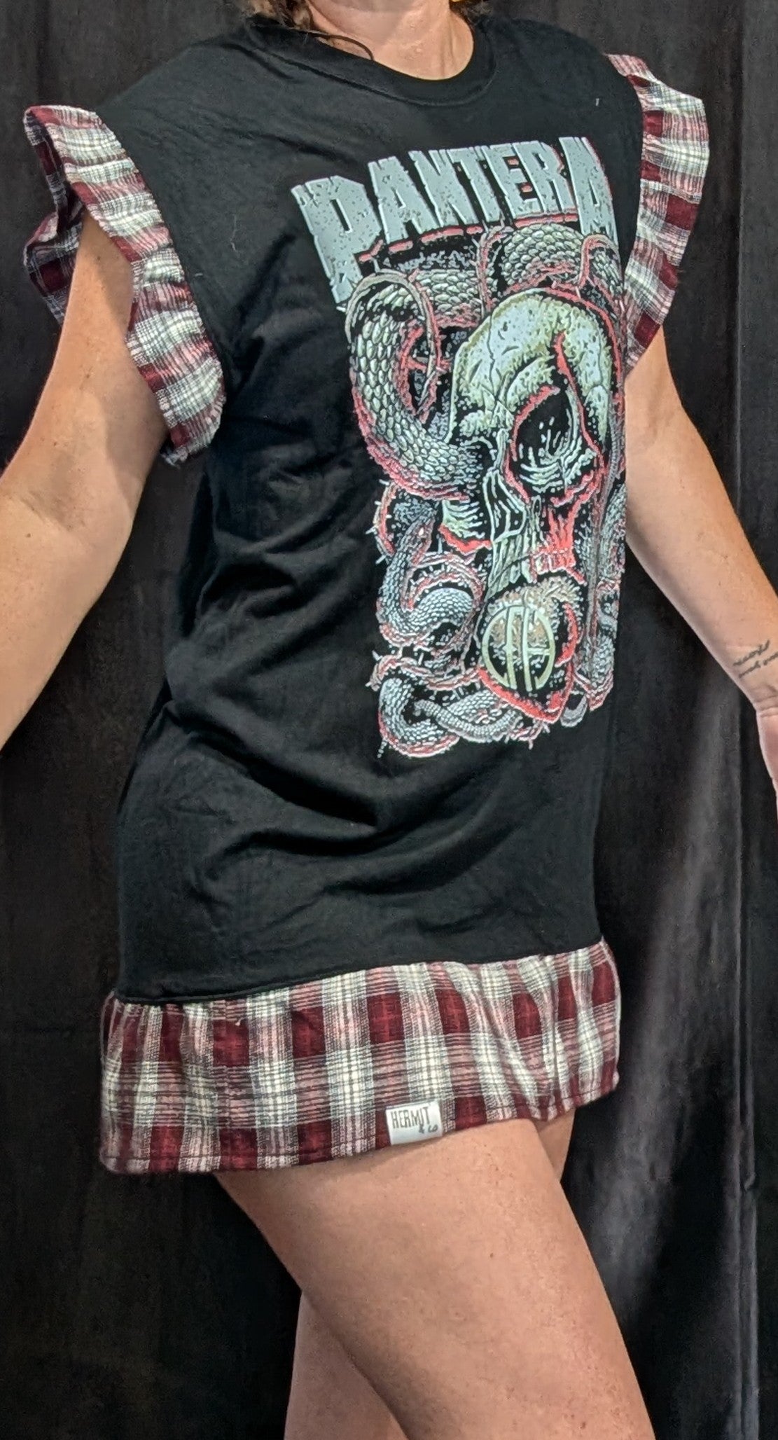 Band Tee Dress - Pantera