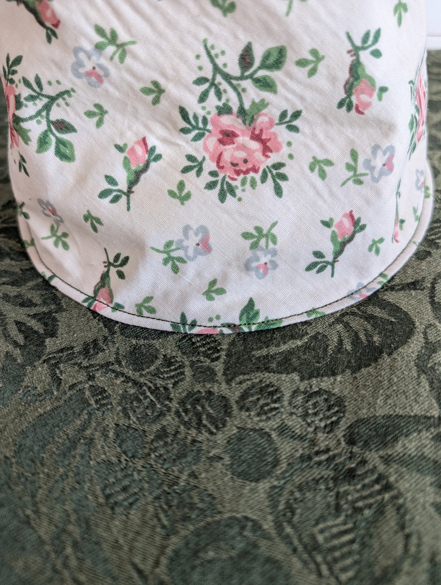 Floral Whimsy Floppy Witch Hat - 22