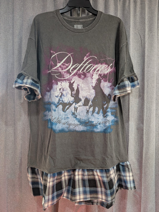 Band Tee Dress - Deftones