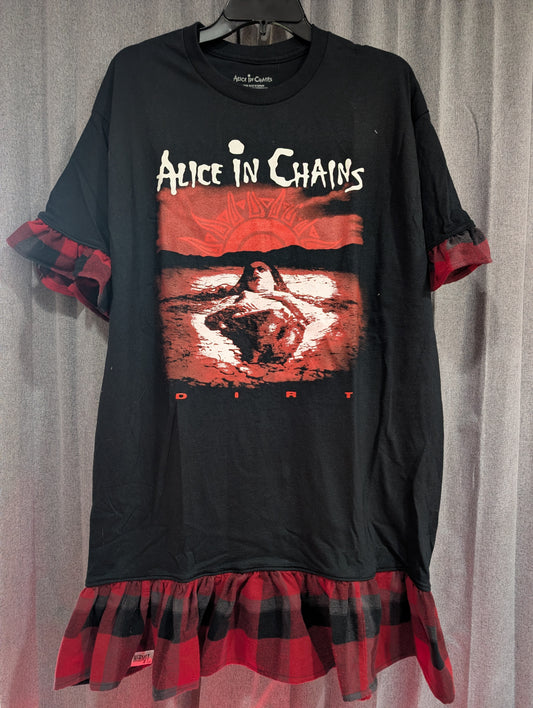 Band Tee Dress - Alice in Chains