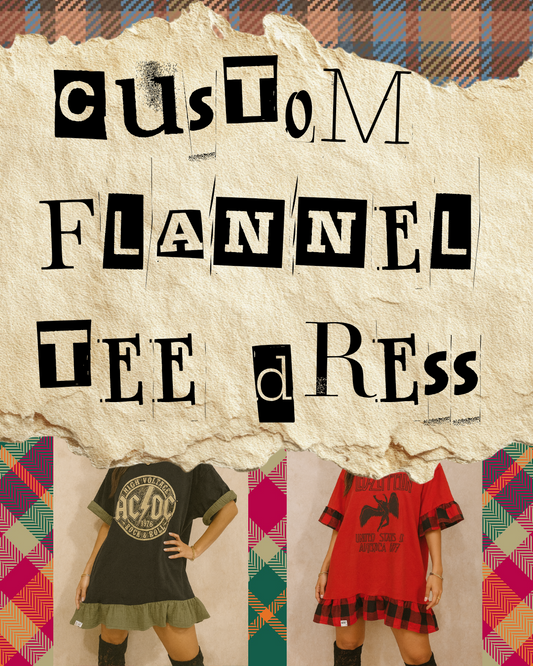 * Custom Tee Dress *