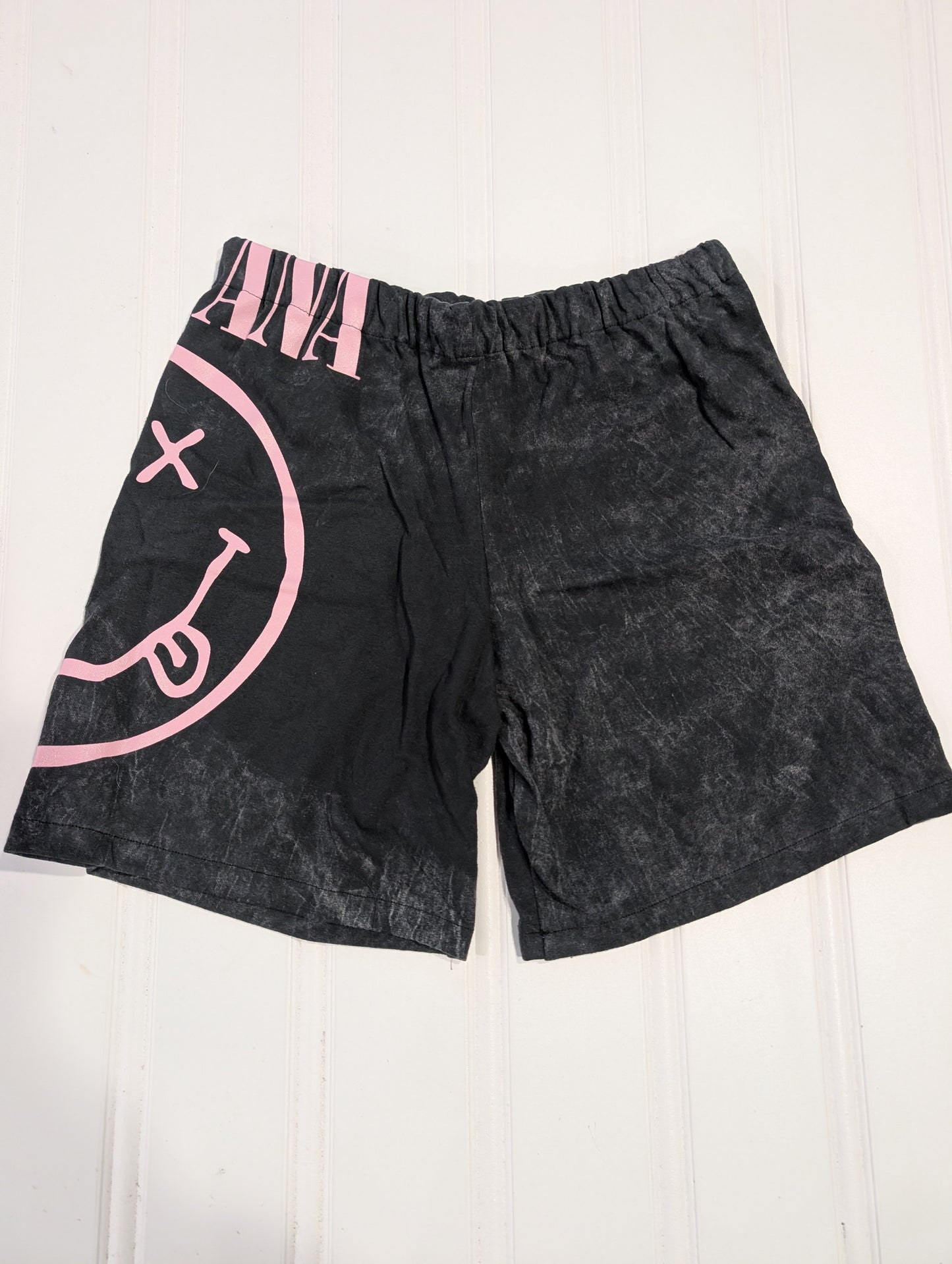 Band Tee Shorts - Nirvana Gray