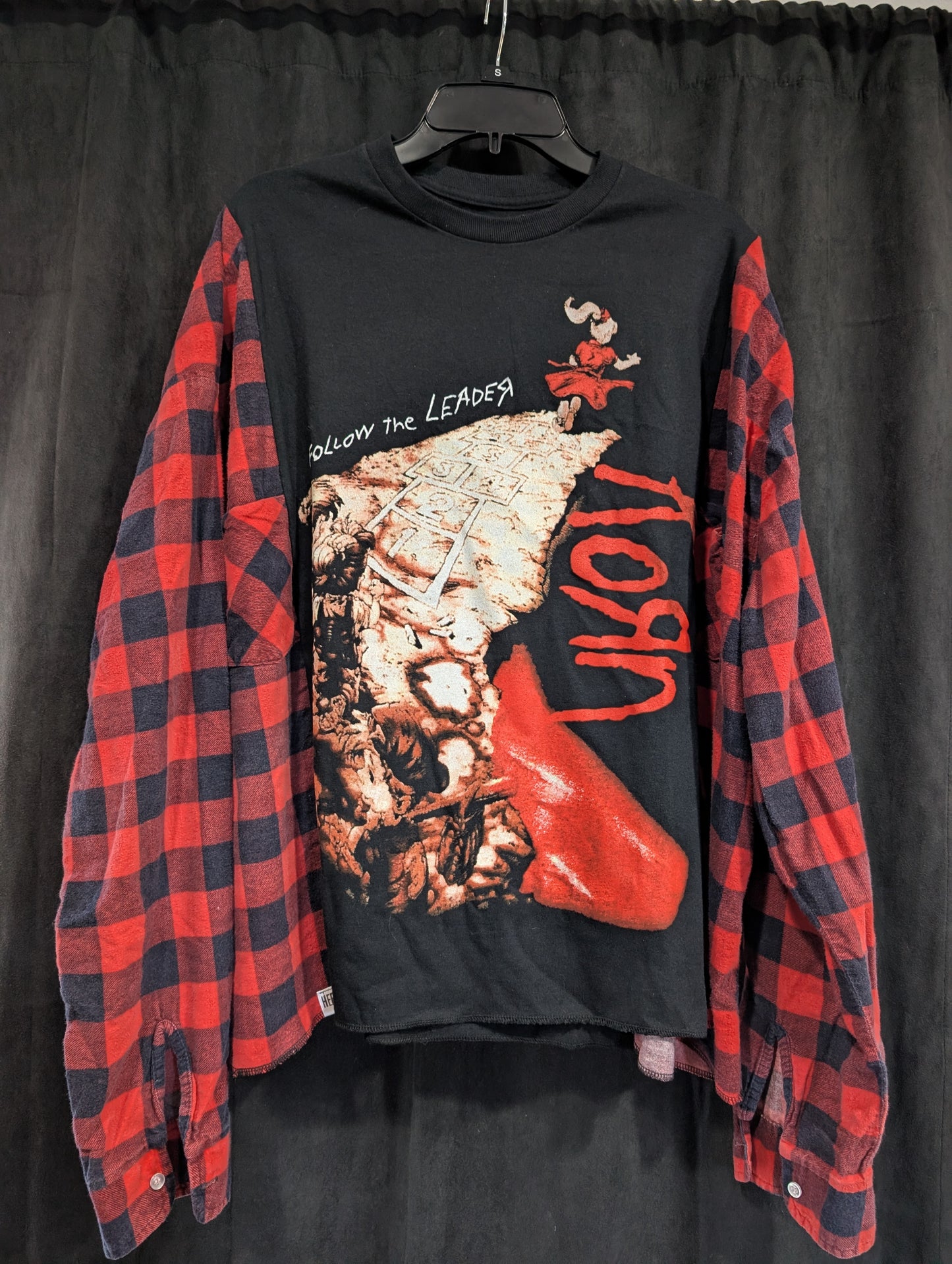 Flannel Mash Up Top - Korn