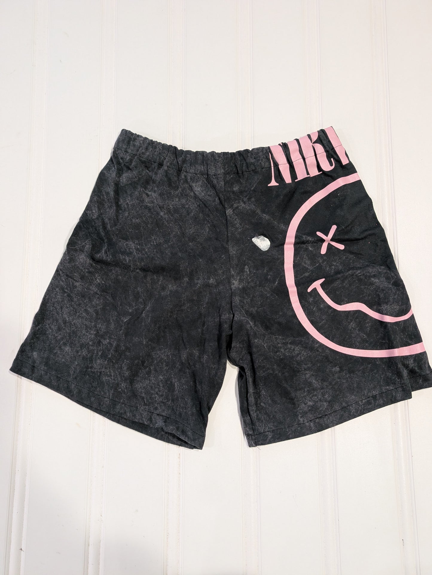 Band Tee Shorts - Nirvana Gray