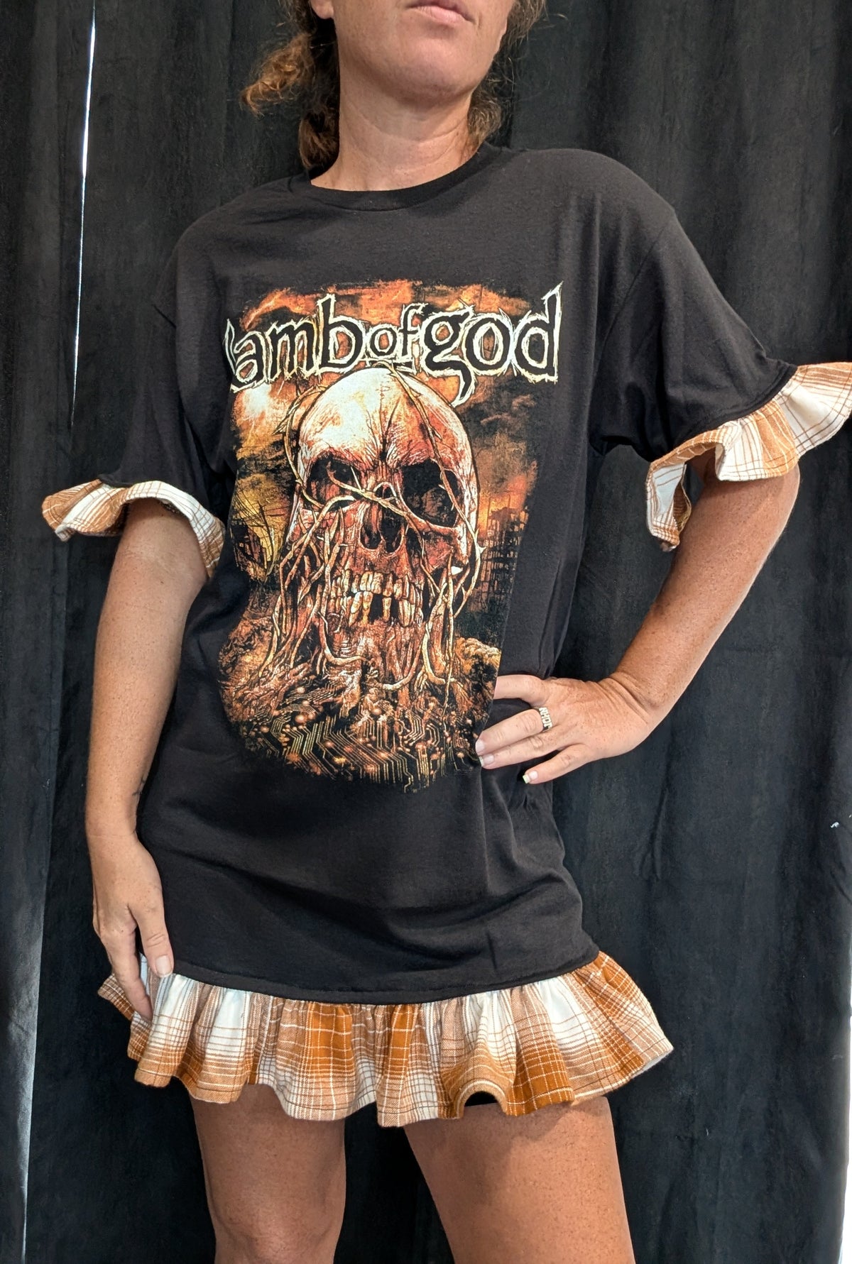 Band Tee Dress - Lamb of God