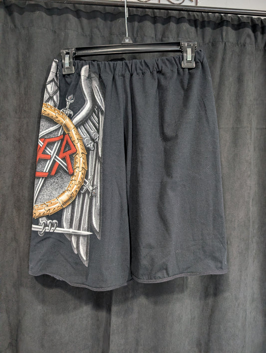Band Tee Shorts - Slayer