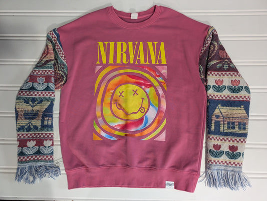 Blanket Sleeve Sweater - Nirvana