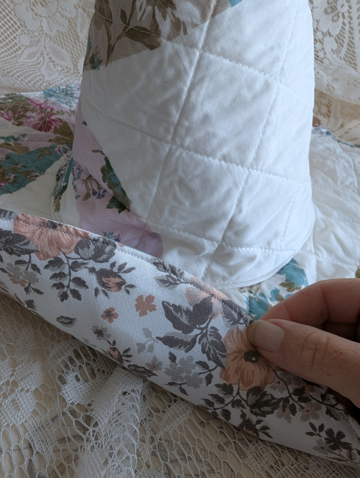 Quilted Whimsy Witch Hat - Rings 5