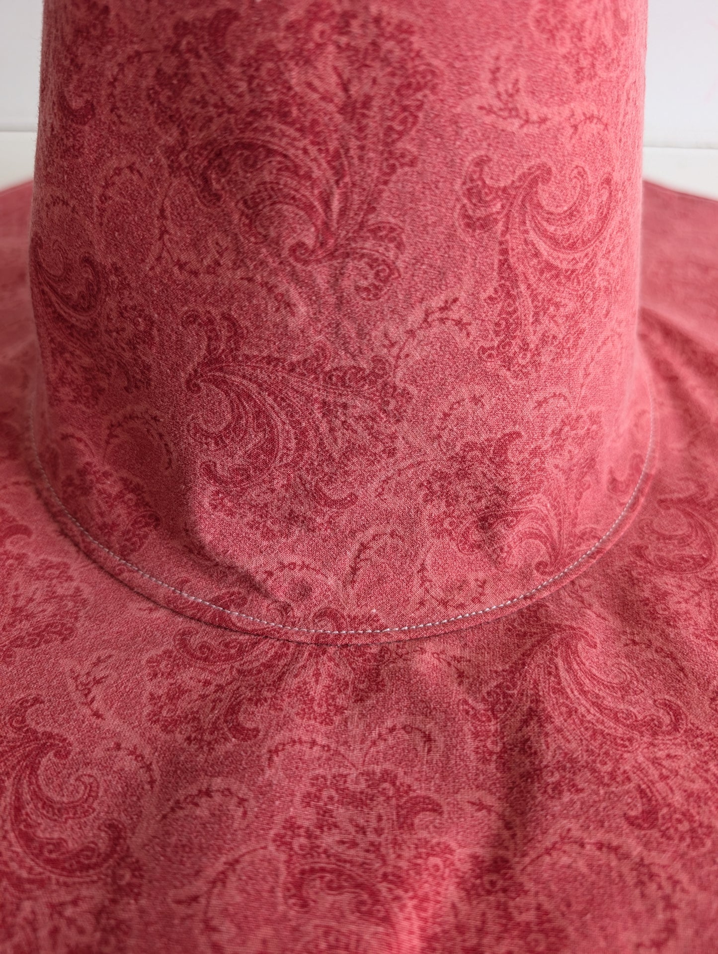 Floral Whimsy Floppy Witch Hat - 18