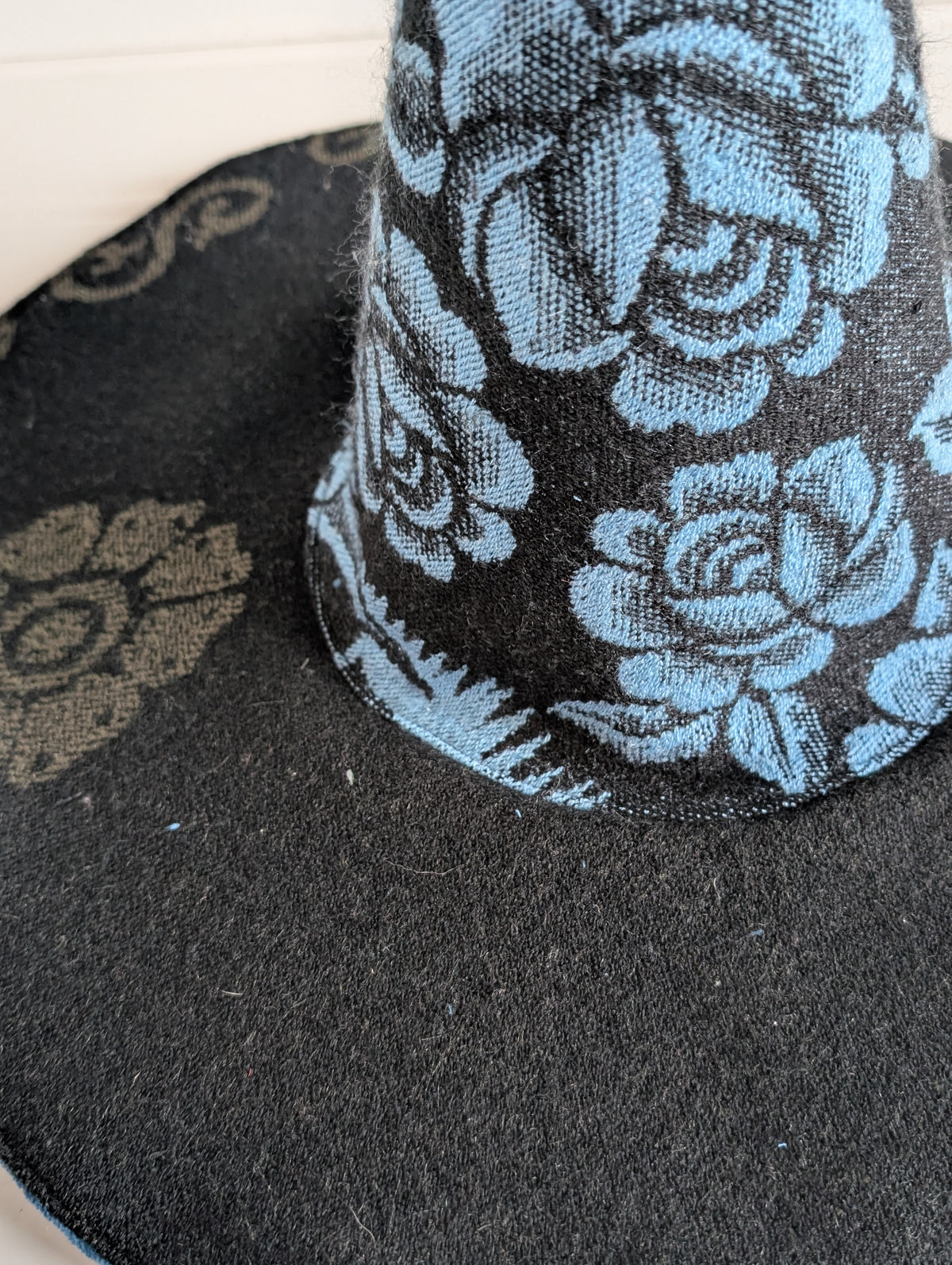 Feeling Blue Whimsy Floppy Witch Hat - 2