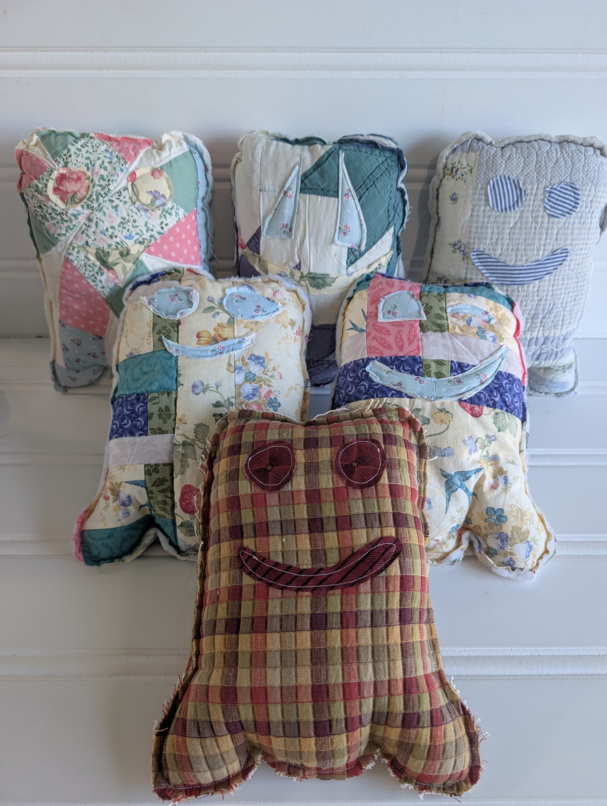 Quilted Stuffed Ghosties - Small