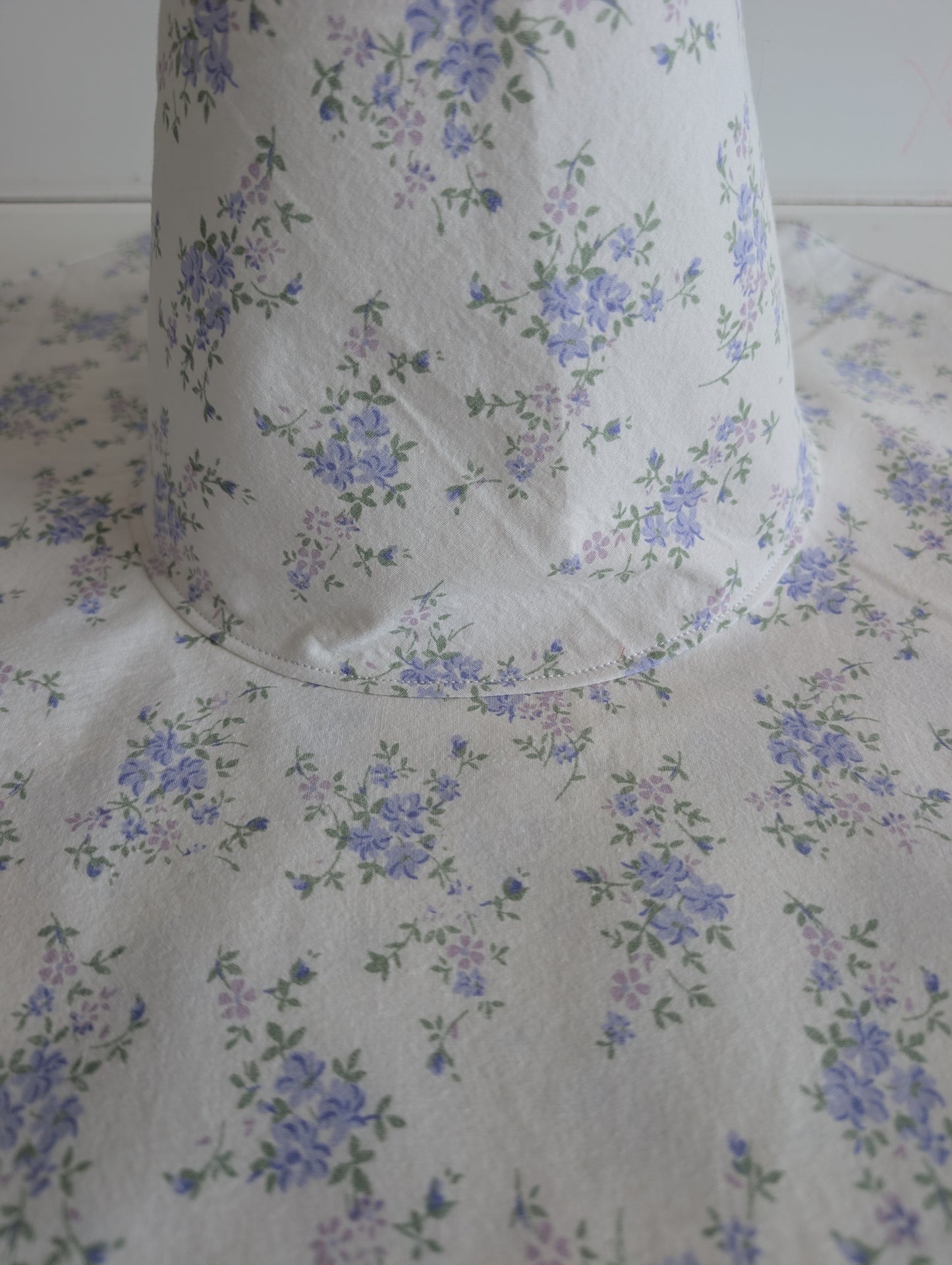 Floral Whimsy Floppy Witch Hat - 15