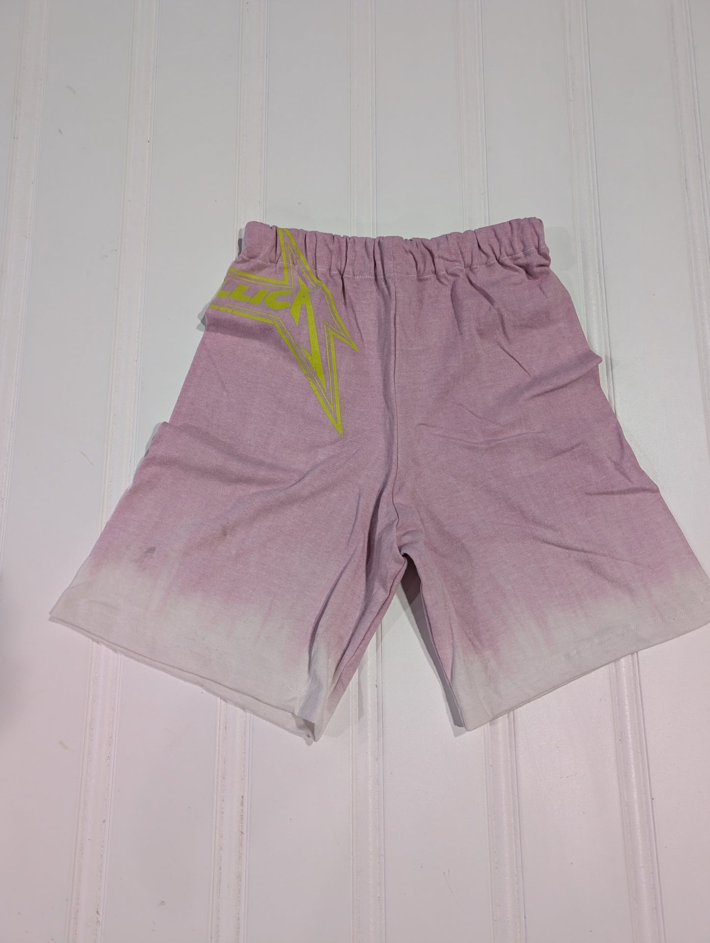 Band Tee Shorts - Metallica