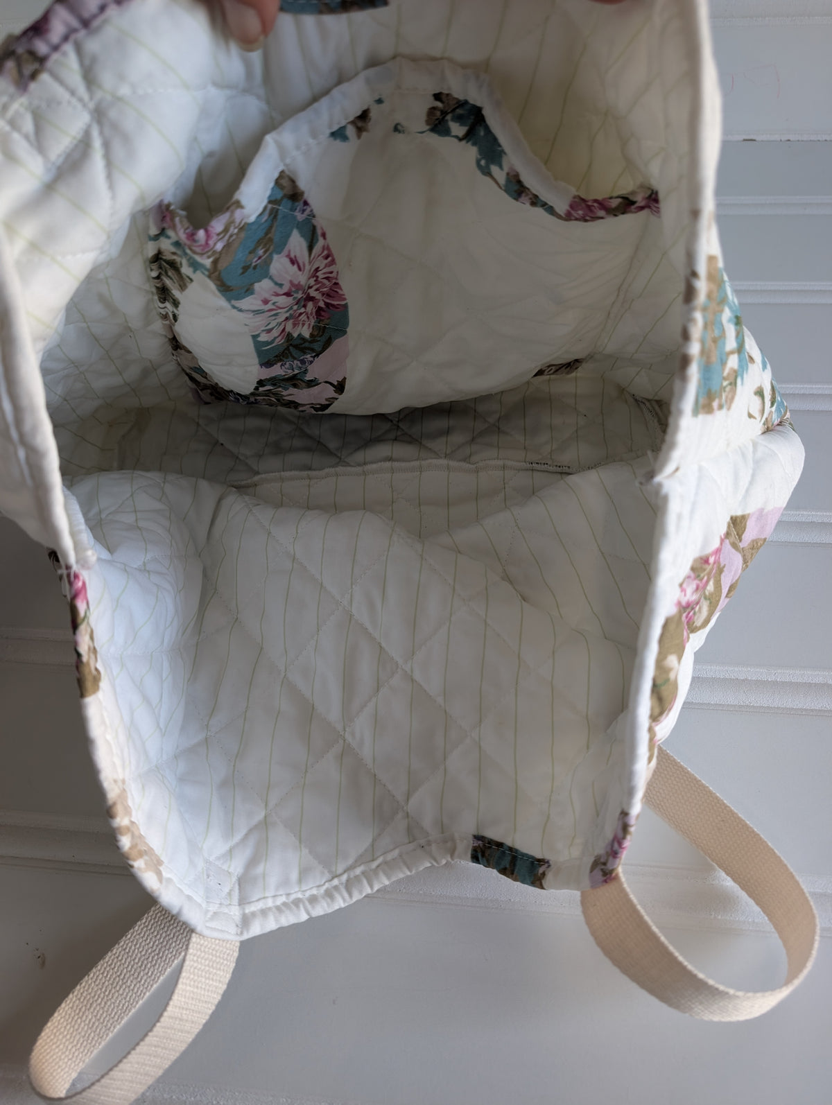 Quilted Tote Bag - Ring 2