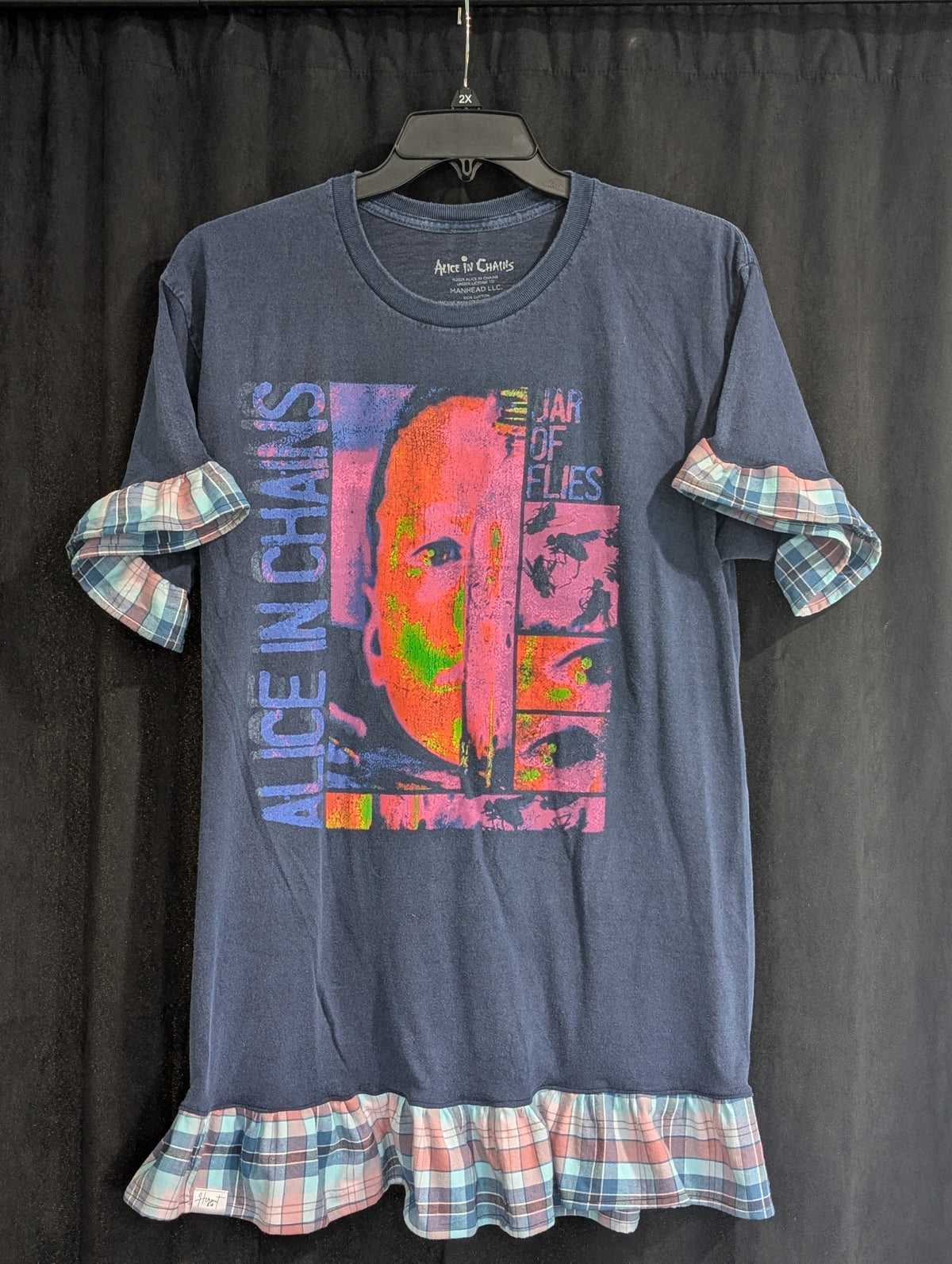 Band Tee Dress - Alice in Chains Jar of Flies Blue