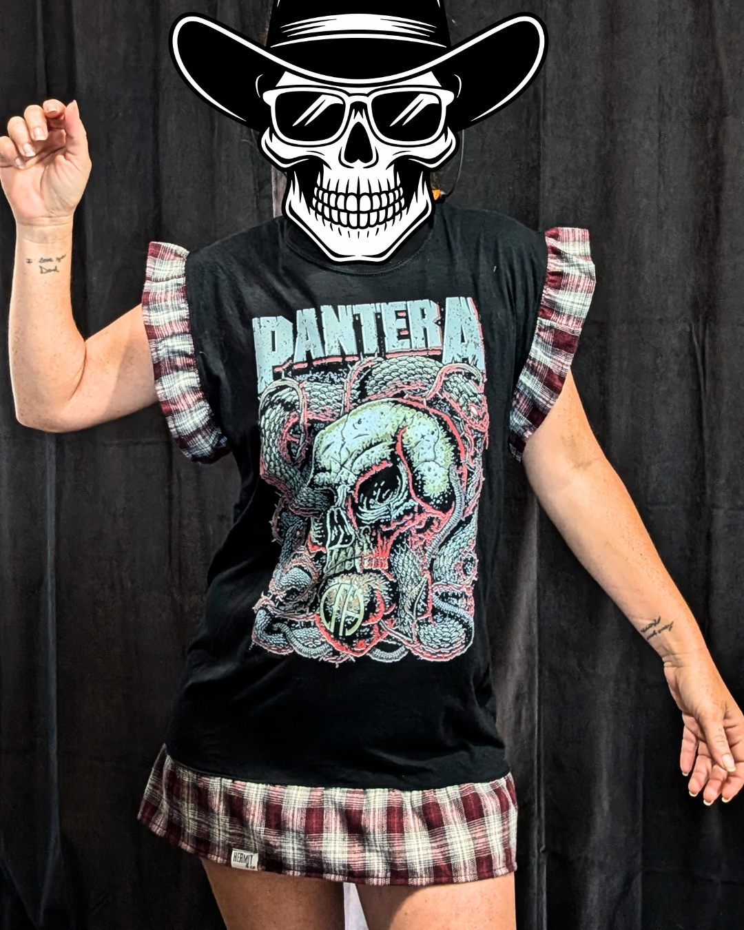 Band Tee Dress - Pantera