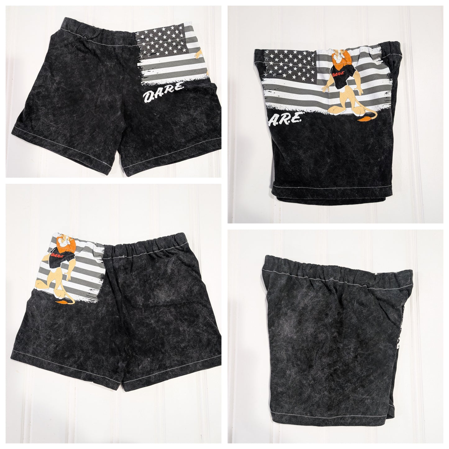 Band Tee Shorts - Dare