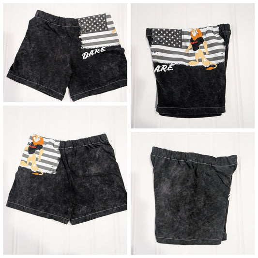 Band Tee Shorts - Dare