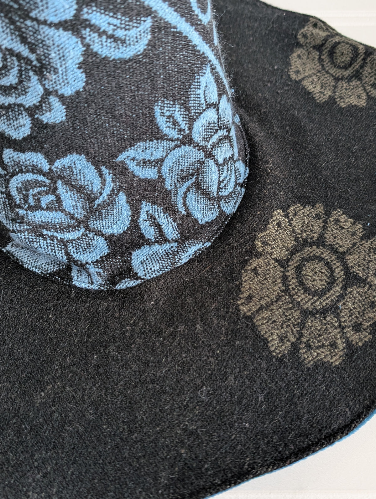 Feeling Blue Whimsy Floppy Witch Hat - 3