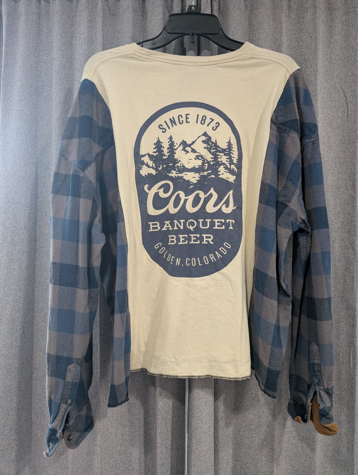 Flannel Mash Up Top - Coors